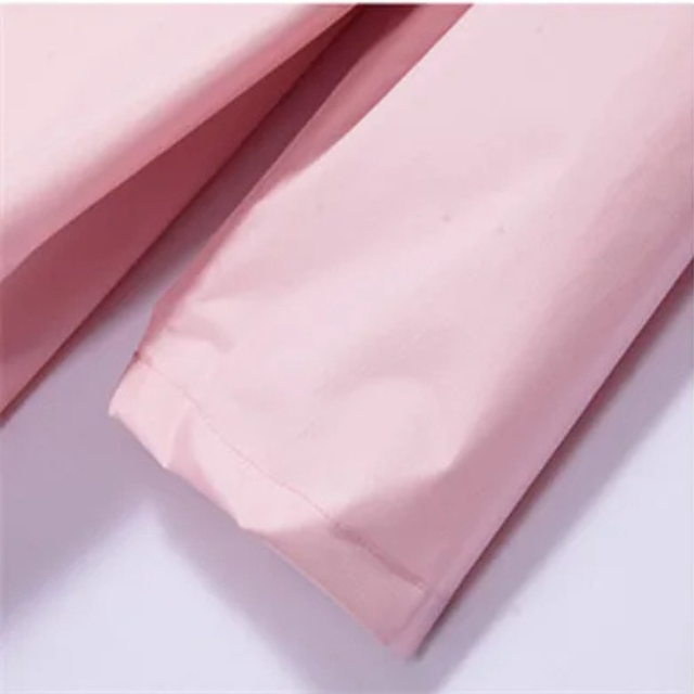 Solvent - Wasserdichte Damen Regenjacke mit Kapuze, Lange Leichte Jacke