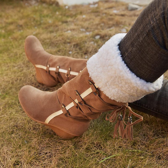 Damen Stiefel Orthopädisch Edle Bequemlichkeit Optimaler Halt