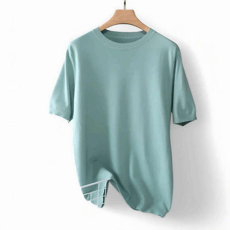 Herren Hochwertiges Merino Woll T-Shirt