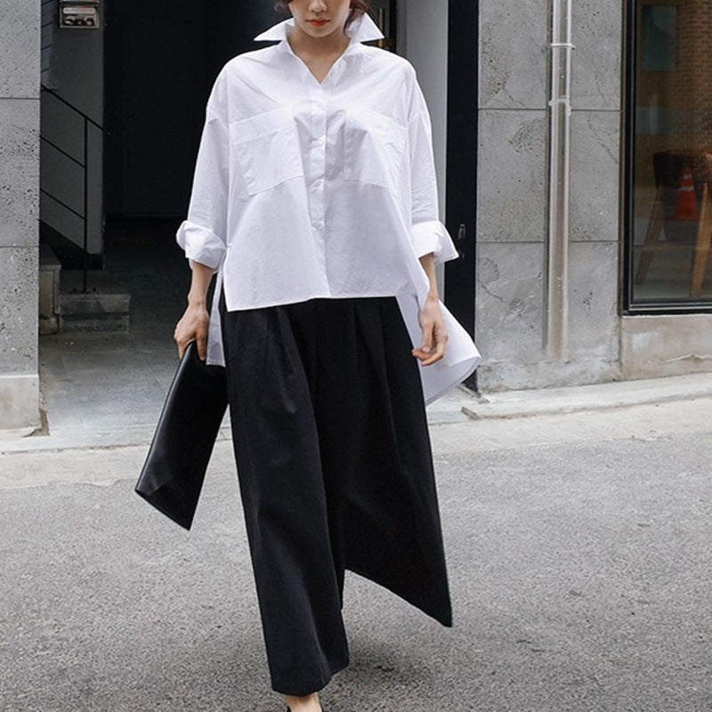 Damen Oversized Bluse Mit Strukturiertem Schnitt Und Modischen Ärmeln