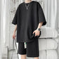 Set T-shirt Kurze Hose Komfort Herren
