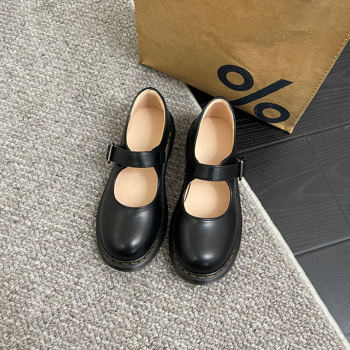 Schuhe Künstlerisch Retro Low Cut Vegan Leder