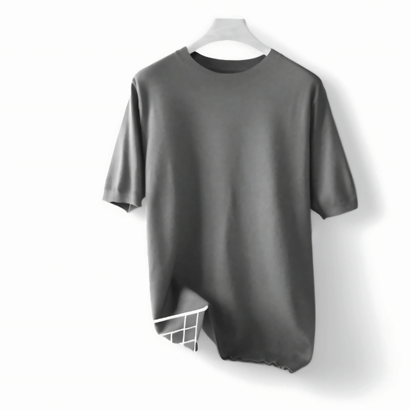 Herren Hochwertiges Merino Woll T-Shirt