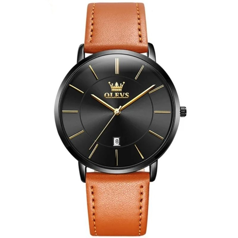 Damen Ultra Dünne Minimalistische Armbanduhr Stilvoll