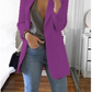 Fudus - Stilvolle Damen Blazer Mit Tiefem V-Ausschnitt - Ideal Für Jeden Tag