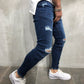 Herren Zerrissene Jeans