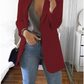 Fudus - Stilvolle Damen Blazer Mit Tiefem V-Ausschnitt - Ideal Für Jeden Tag