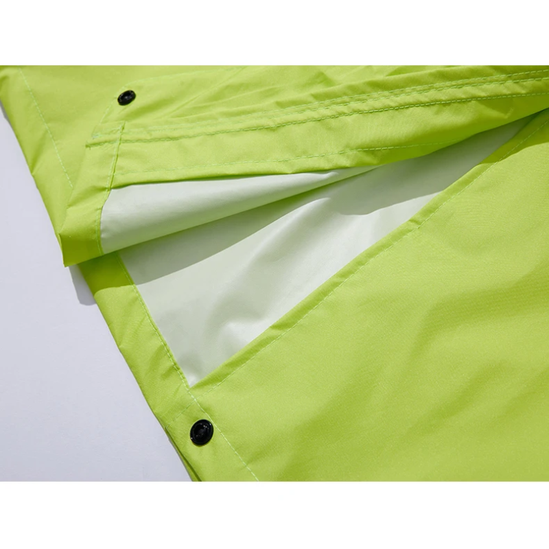 Damen Regenjacke Leicht Wasserdicht Lang Mit Kapuze