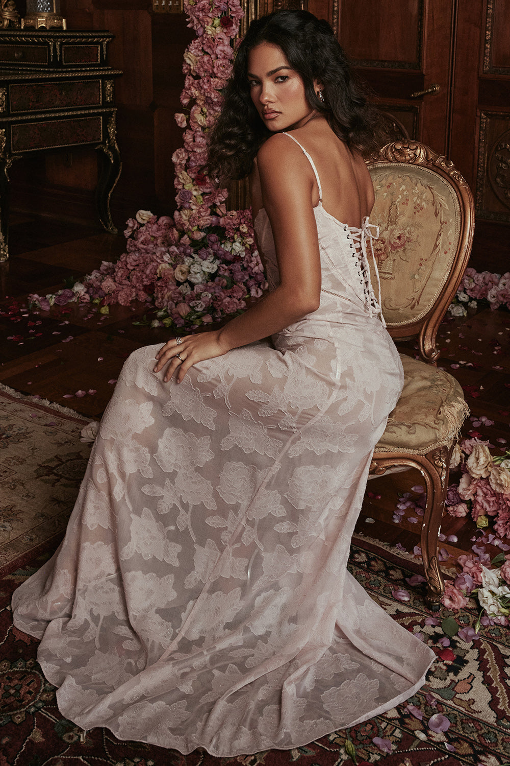 Damen Elegantes Maxi Kleid für Besondere Momente