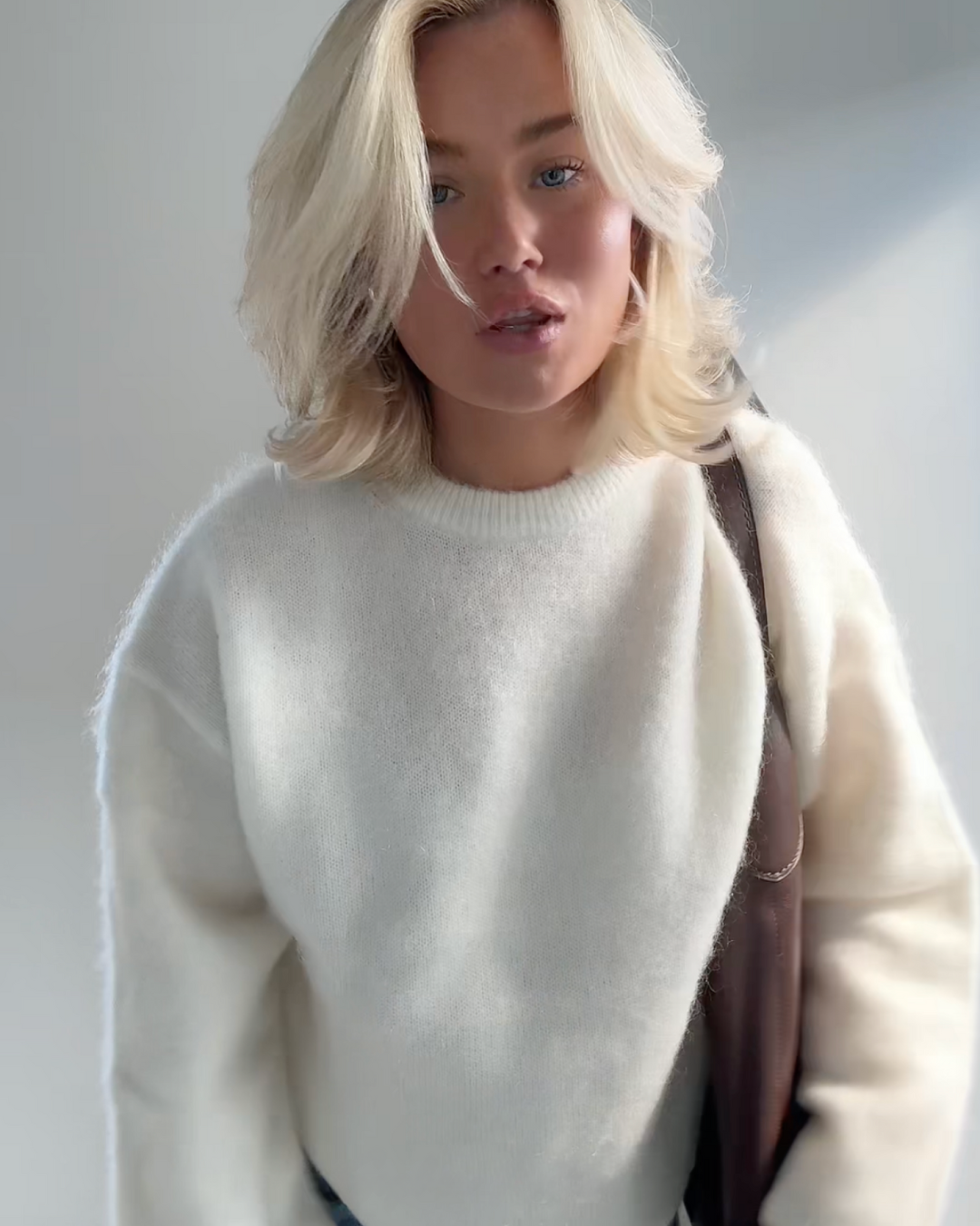 Pullover Mohair Kuschelig