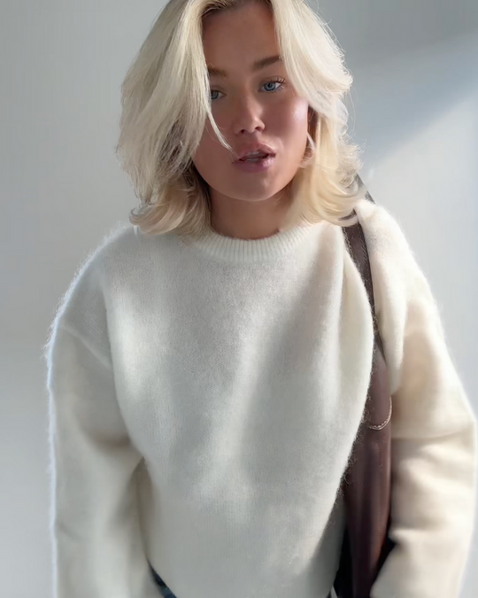 Pullover Mohair Kuschelig