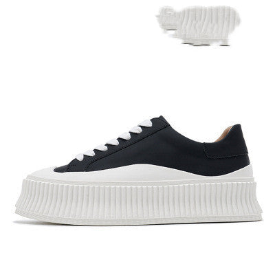 Damen Sneaker Dicke Sohle Trendy