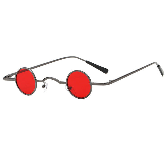 Sonnenbrille Retro Klein Rund Rahmen Herren