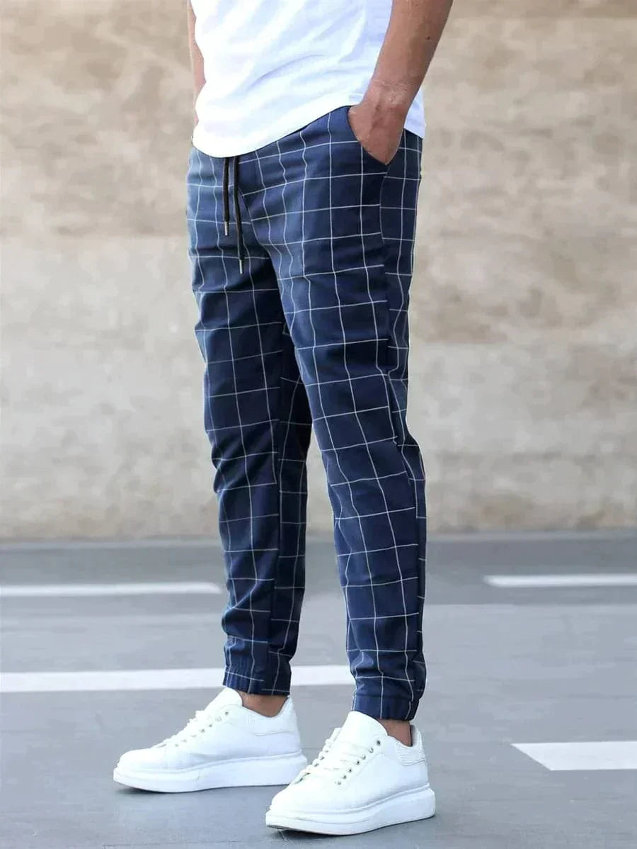 Herren Stilvolle Hose Für Eleganten Look