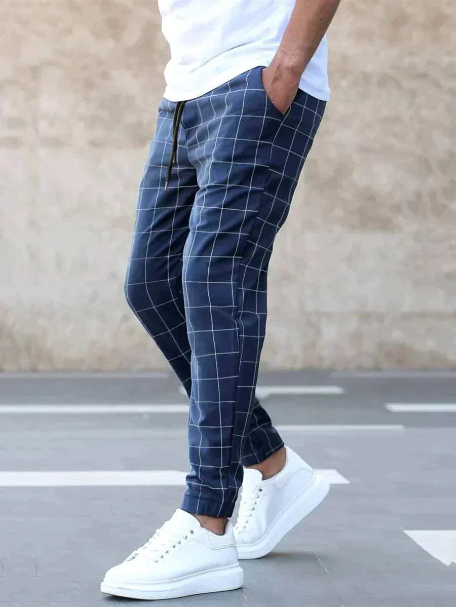 Herren Stilvolle Hose Für Eleganten Look