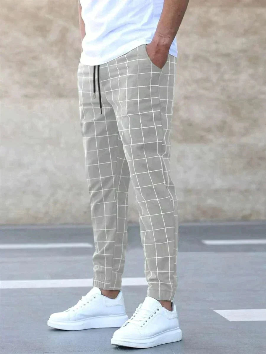 Herren Stilvolle Hose Für Eleganten Look
