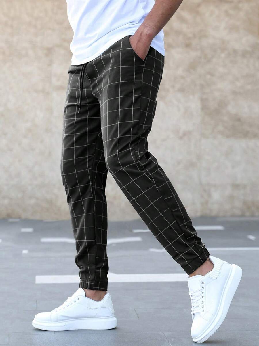 Herren Stilvolle Hose Für Eleganten Look