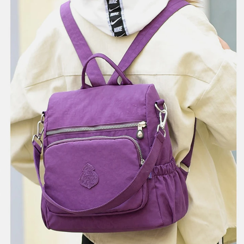 Damen Vielseitiger Diebstahlsicherer Schulterrucksack