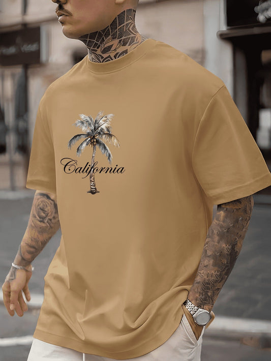 Fudus | Herren Lässig Sommer T-shirt