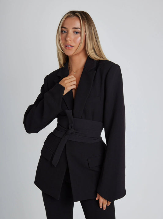 Damen Eleganter Taillierter Blazer