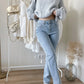 Oona - Stylische Glitzerjeans