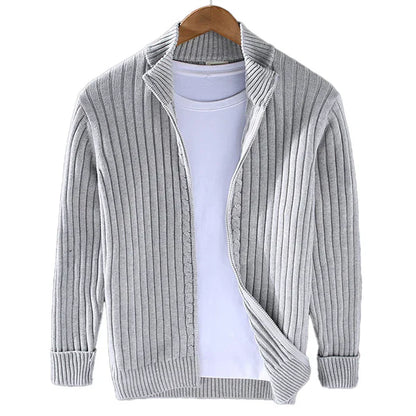 Elegante Herren Herbst Strickjacke