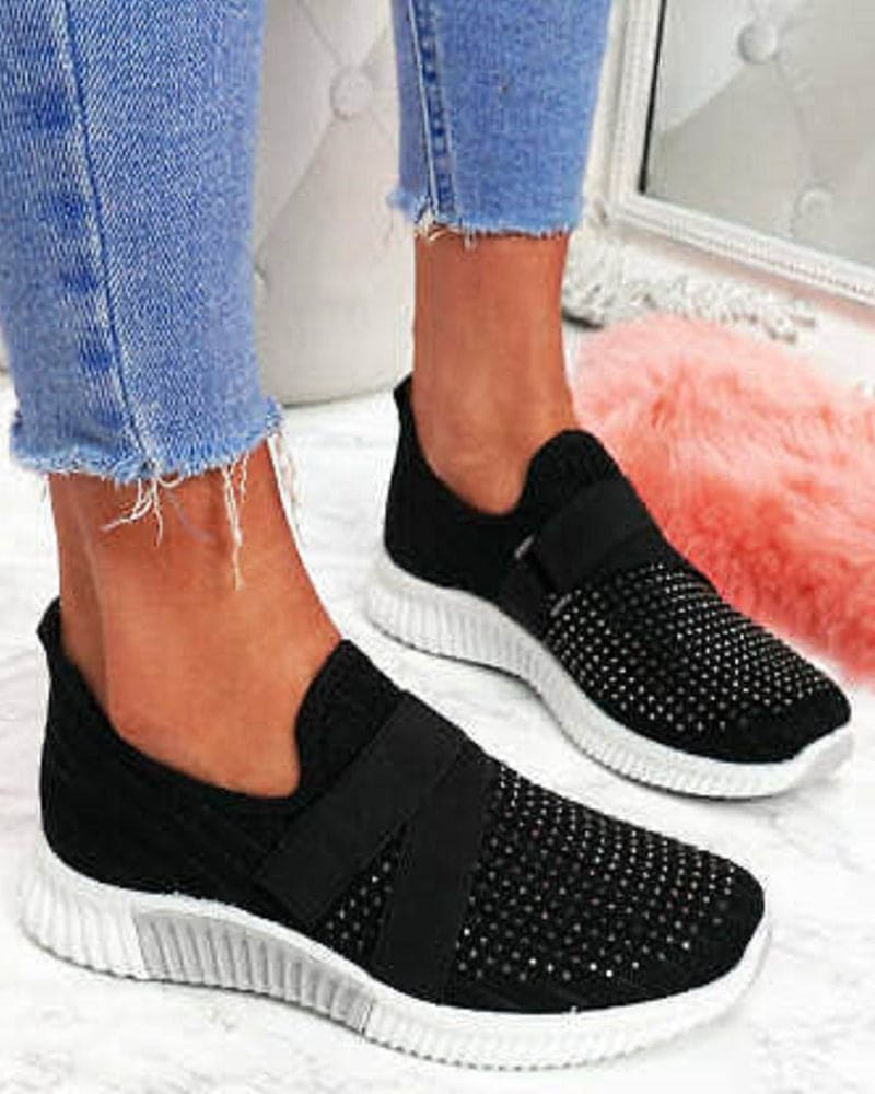 Fudus | Sneakers in Einer Farbe Mit Warmen Perforationen