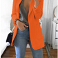 Fudus - Stilvolle Damen Blazer Mit Tiefem V-Ausschnitt - Ideal Für Jeden Tag