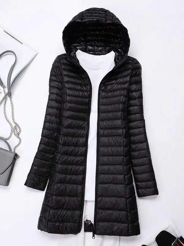 Fudus Damen Daunenjacke - Leicht, Faltbar & Mit Kapuze