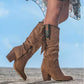 Damen Cowboy-Stiefel Echtleder