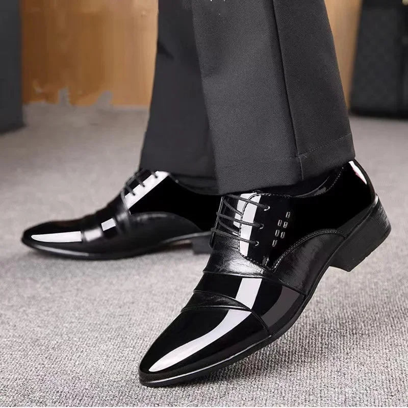 Große Lackschuhe Formell Elegant Vielseitig