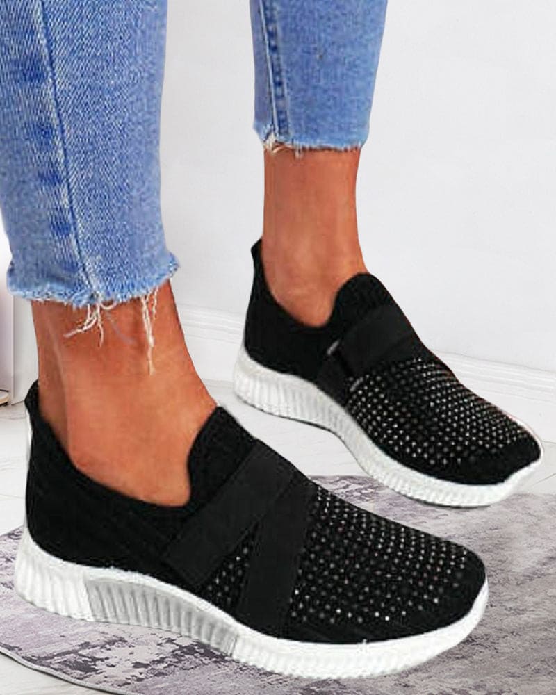 Fudus | Sneakers in Einer Farbe Mit Warmen Perforationen