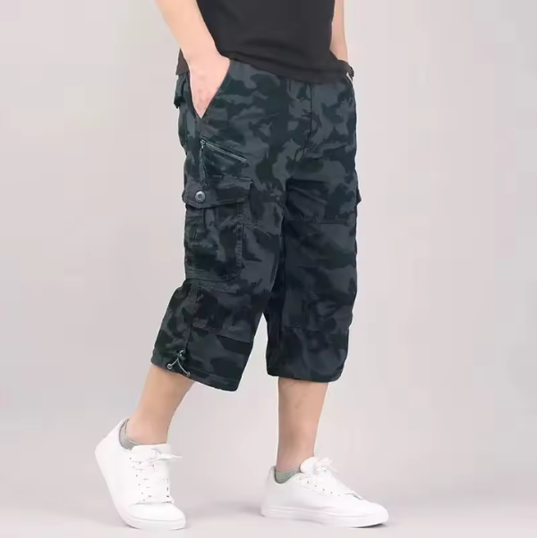 Herren Cargo Kurze Hose Praktisches Design