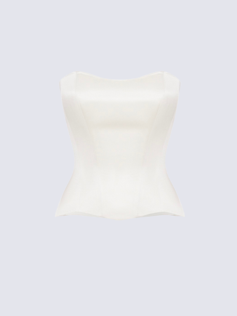 Korsett Satin Zeitlos Elegant