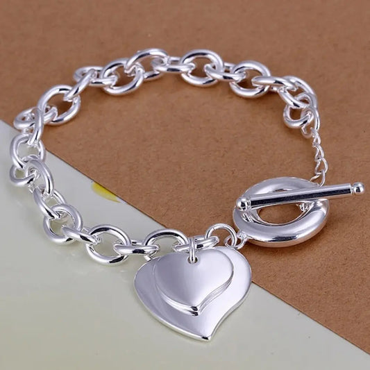 Damen Kettenarmband Aus 925 Sterling Silber