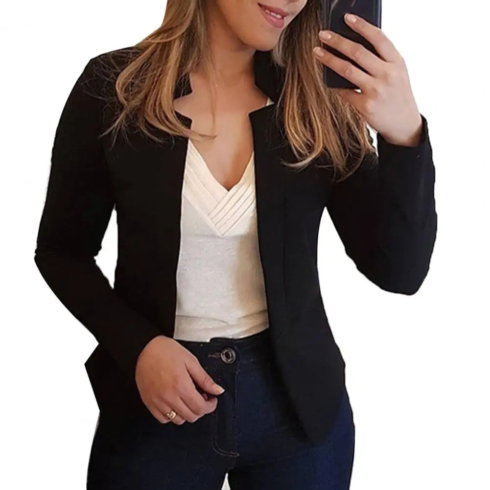 Fudus - Slim Fit Damen Blazer Mit Eleganten Details - Perfekt Für Die Arbeit