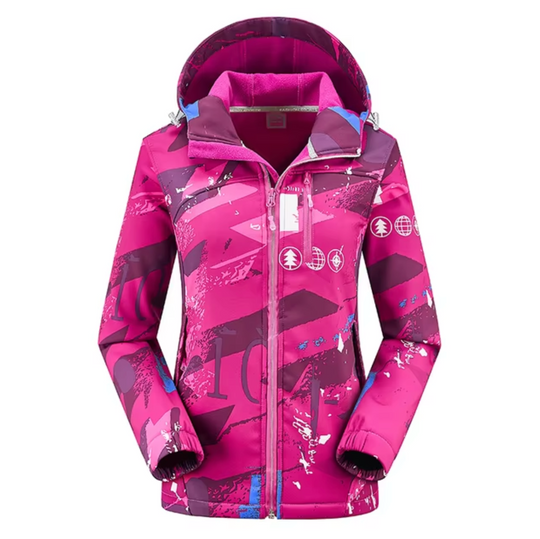 Damen Thermaljacke Mit Kapuze Bequem Für Alltag