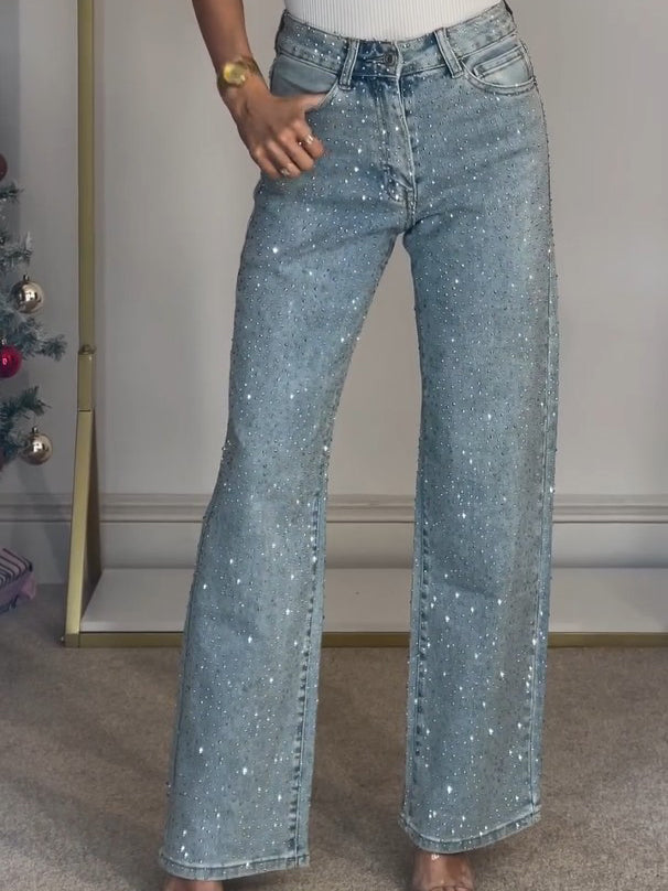 Jeans Damen Klassisch Chic Komfort