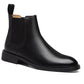 Unisex Luxe Kalb Wildleder Chelsea Boots Mit Leder Innensohle