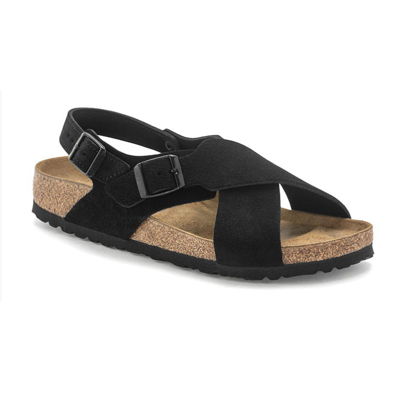 Damen Bequeme Sandalen Mit Kreuzriemen
