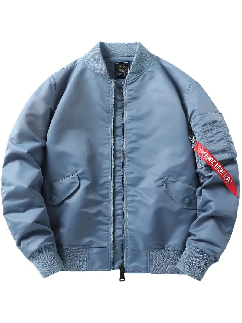 Bomberjacke Klassisch Chic Komfort