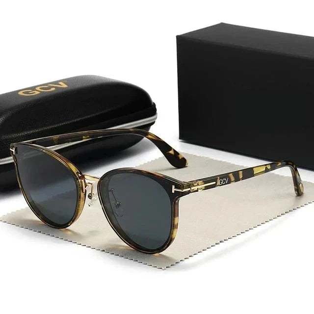 Fudus Unisex Cat Eye Sonnenbrille - Leichtes Design & UV-Schutz