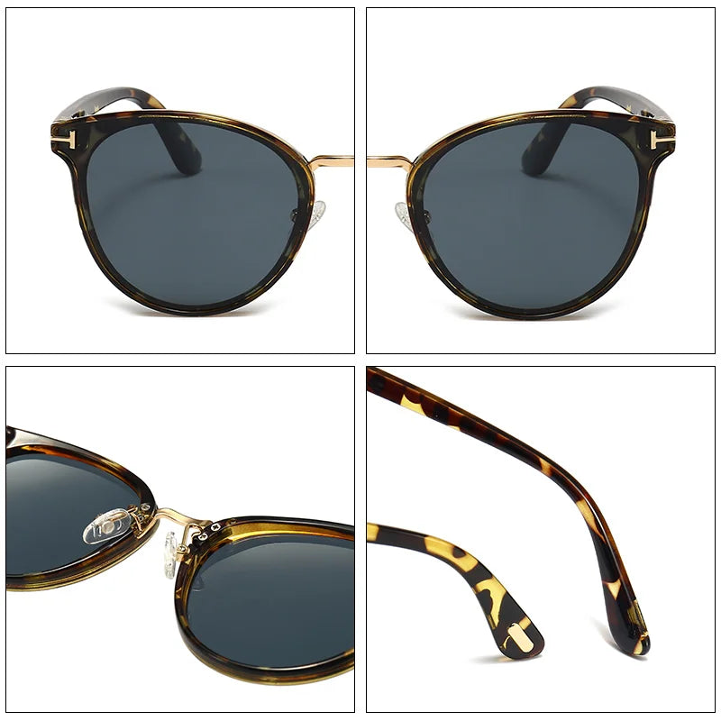 Fudus Unisex Cat Eye Sonnenbrille - Leichtes Design & UV-Schutz