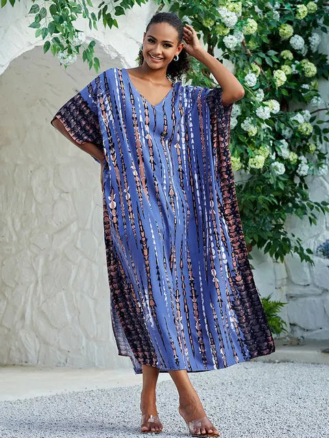 Fudus | Strandkleid mit Bohemia-Print für Damen