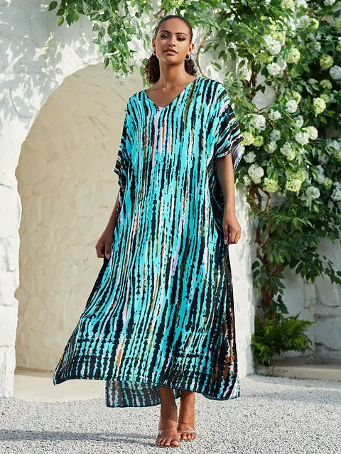 Fudus | Strandkleid mit Bohemia-Print für Damen