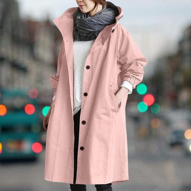 Wasserdichter warmer Trenchcoat