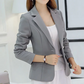 Slim Fit Damen Blazer mit langen Ärmeln - Stilvoll und Geschäftlich