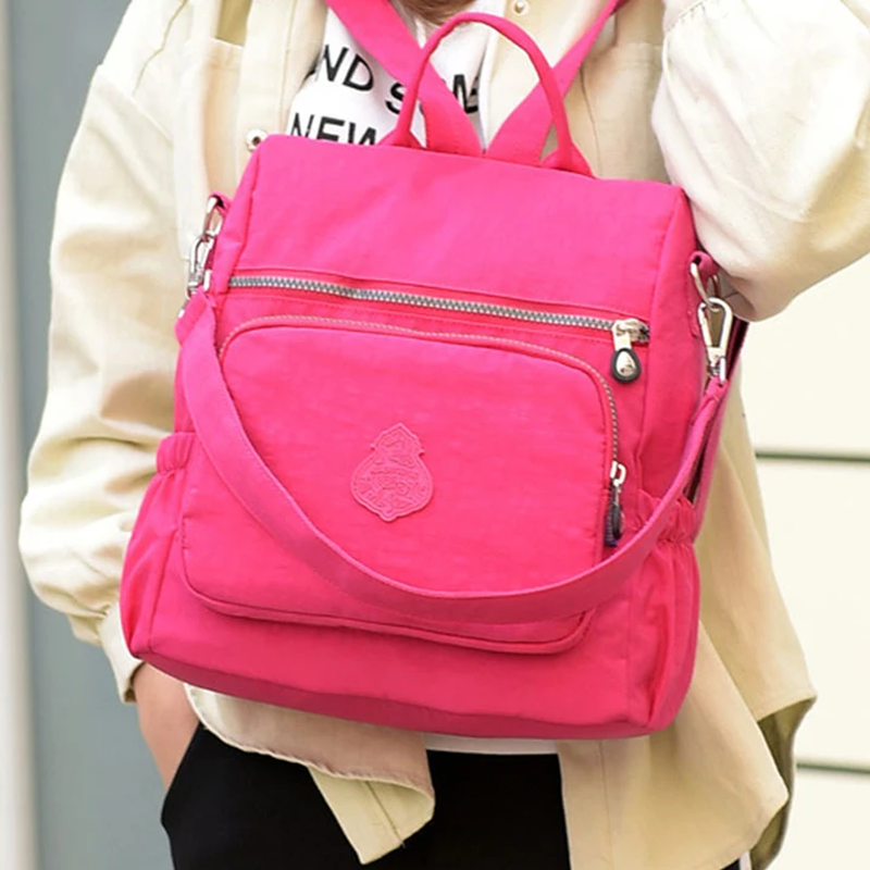 Damen Vielseitiger Diebstahlsicherer Schulterrucksack