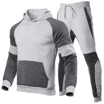 Herren Sportliches Hoodie und joggingset mit atmungsaktiven Einsätzen Fudus