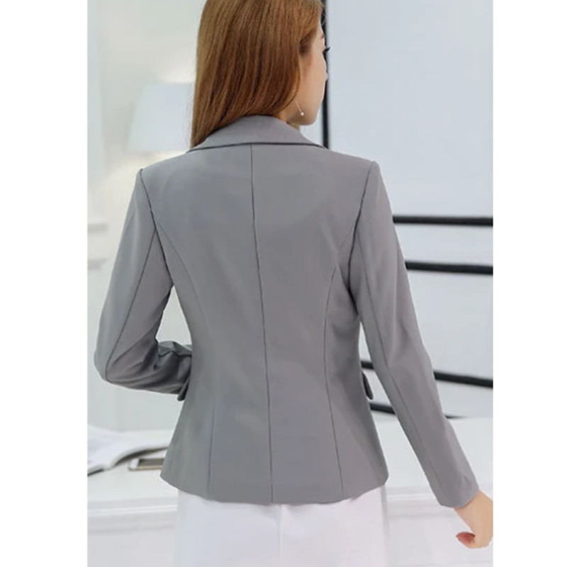 Fudus - Eleganter Damen Blazer für die Arbeit und formelle Anlässe - Schlichtes Design